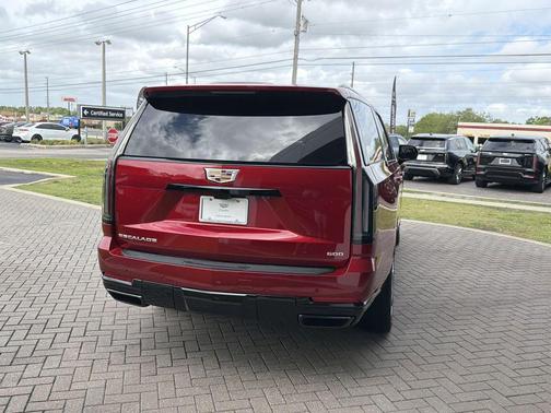 Radiant Red 2026 Cadillac Escalade ESV Sport