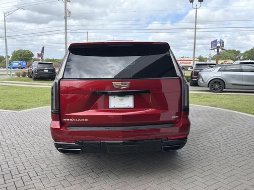 Radiant Red 2026 Cadillac Escalade ESV Sport