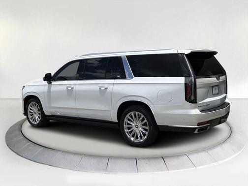 Crystal White 2023 Cadillac Escalade ESV Premium Luxury