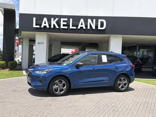 Blue Metallic 2023 Ford Escape ST-Line