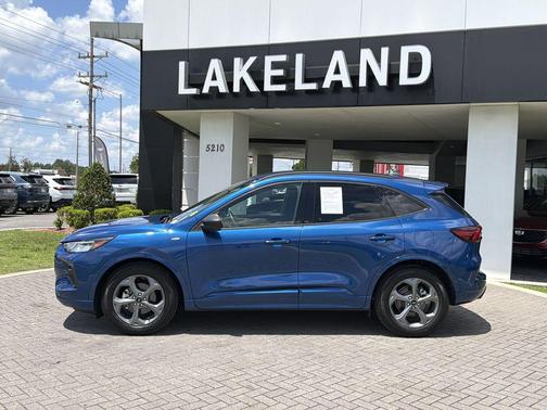 Blue Metallic 2023 Ford Escape ST-Line