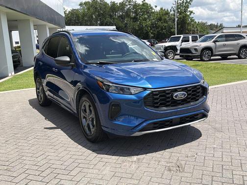 Blue Metallic 2023 Ford Escape ST-Line