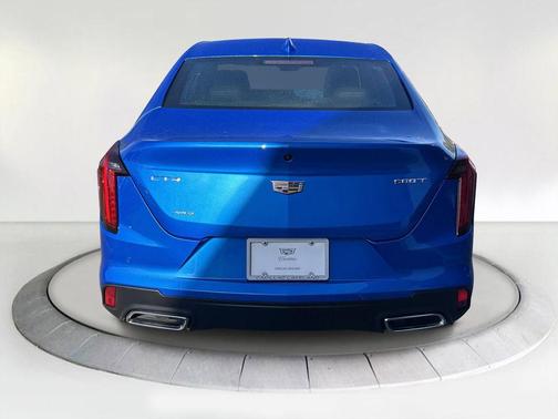 Blue 2026 Cadillac CT4 Premium Luxury RWD