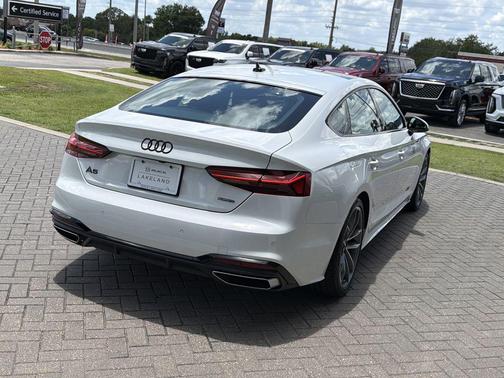 White 2024 Audi A5 Sportback 45 S Line Premium