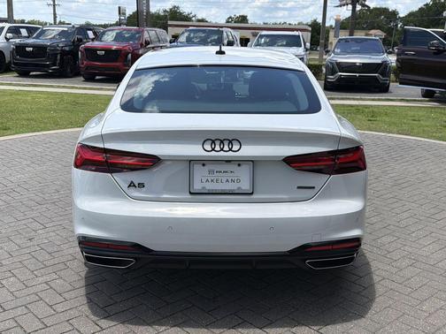 White 2024 Audi A5 Sportback 45 S Line Premium