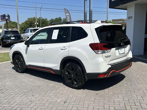 Crystal White Pearl 2019 Subaru Forester Sport