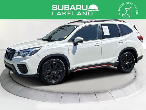Crystal White Pearl 2019 Subaru Forester Sport