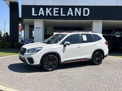 Crystal White Pearl 2019 Subaru Forester Sport