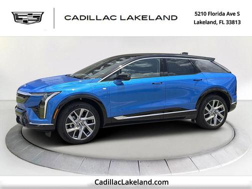 Coastal Blue Metallic 2026 Cadillac OPTIQ Luxury