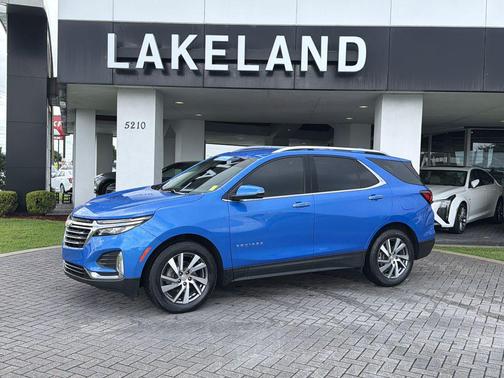 Riptide Blue 2024 Chevrolet Equinox Premier w/1LZ