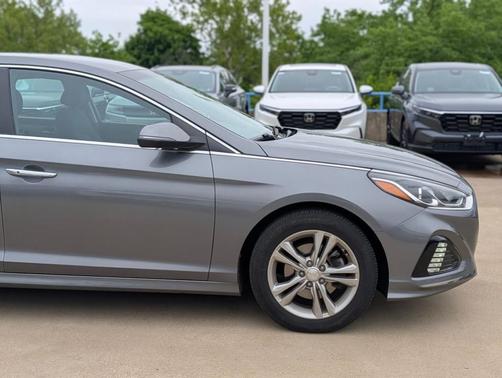 Machine Gray 2019 Hyundai SONATA SEL