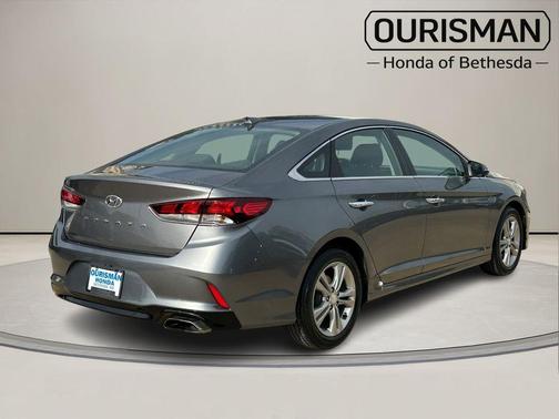 Machine Gray 2019 Hyundai SONATA SEL