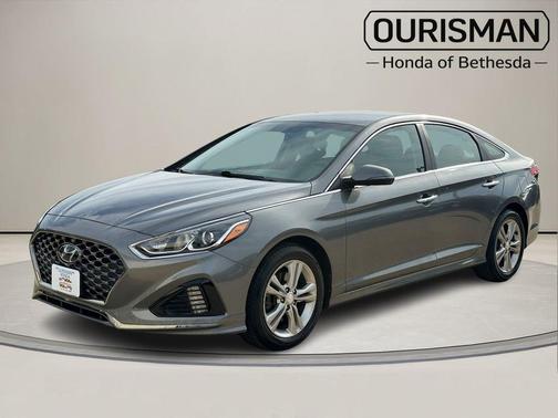 Machine Gray 2019 Hyundai SONATA SEL