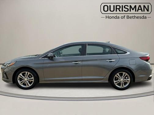 Machine Gray 2019 Hyundai SONATA SEL