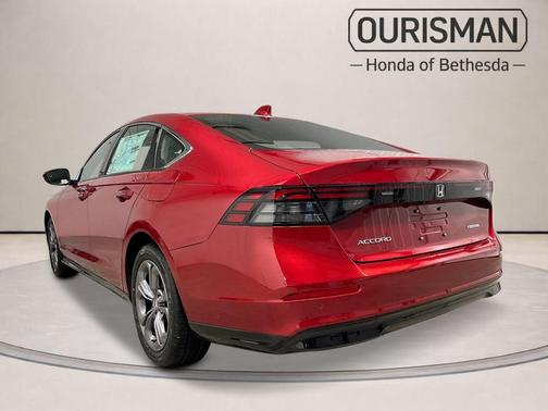 Radiant Red Metallic 2026 Honda Accord Hybrid EX-L