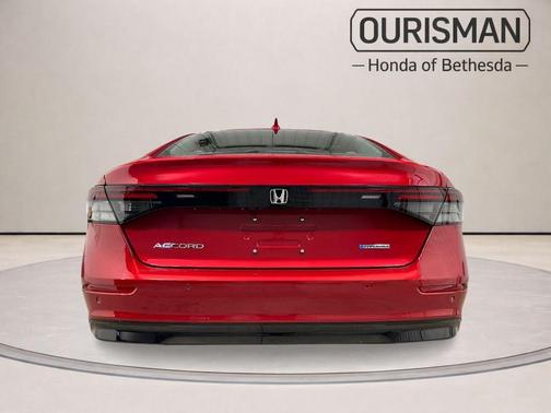 Radiant Red Metallic 2026 Honda Accord Hybrid EX-L