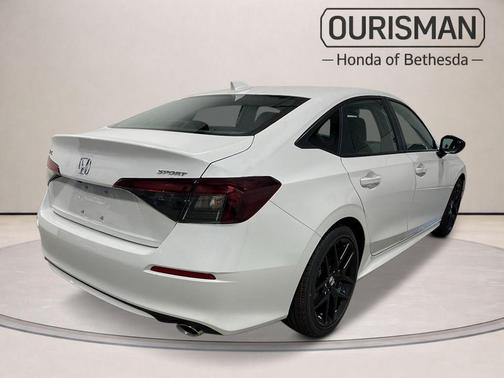 Platinum White Pearl 2026 Honda Civic Sport