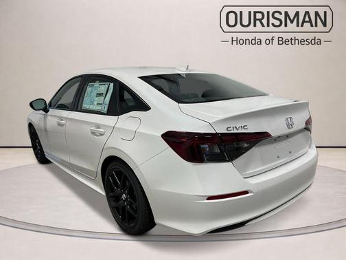 Platinum White Pearl 2026 Honda Civic Sport