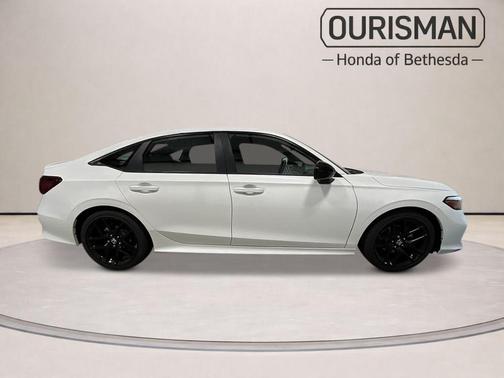 Platinum White Pearl 2026 Honda Civic Sport