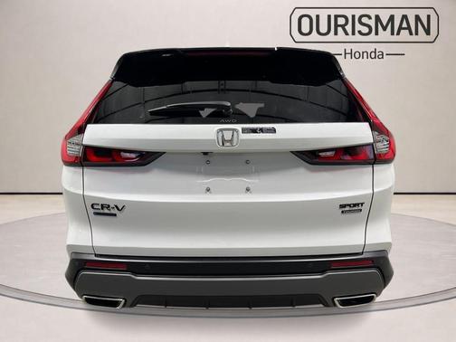 Platinum White Pearl 2026 Honda CR-V Hybrid Sport Touring