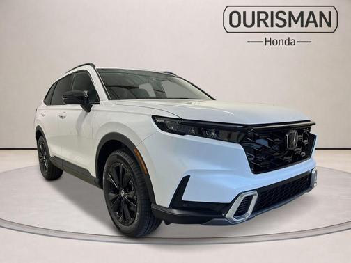 Platinum White Pearl 2026 Honda CR-V Hybrid Sport Touring