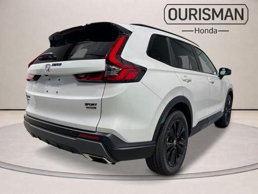 Platinum White Pearl 2026 Honda CR-V Hybrid Sport Touring
