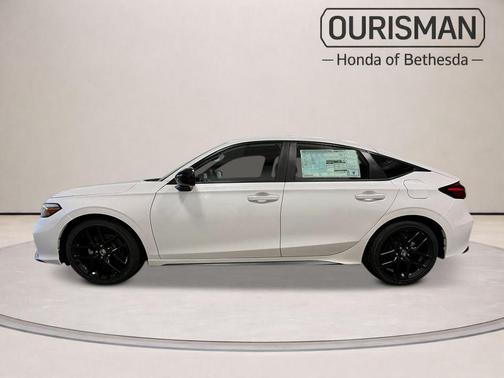 Platinum White Pearl 2026 Honda Civic Sport