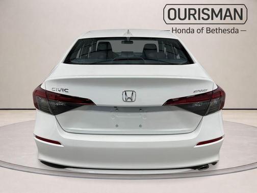 Platinum White Pearl 2026 Honda Civic Sport