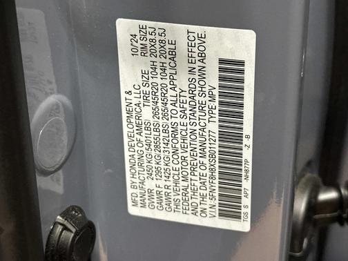 2025 Honda Passport Black Edition