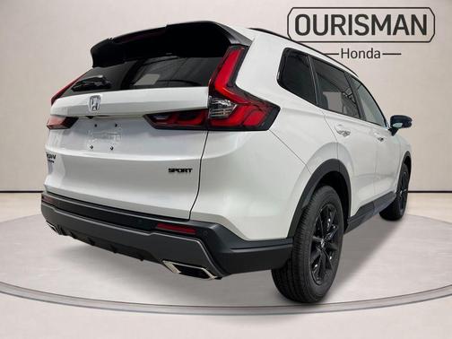 Platinum White Pearl 2026 Honda CR-V Hybrid Sport-L