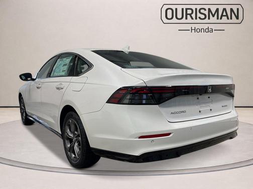 Platinum White 2026 Honda Accord Hybrid EX-L