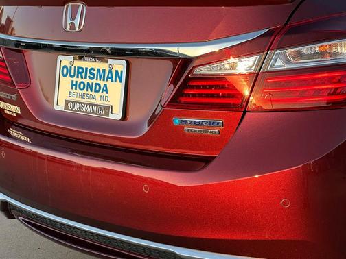 Crimson Red Pearl 2017 Honda Accord Hybrid Touring