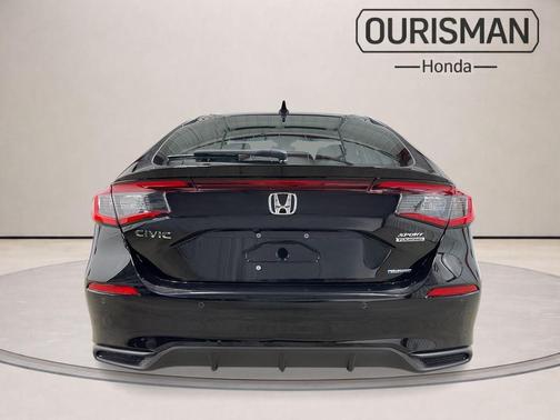 Black 2026 Honda Civic Hybrid Sport Touring