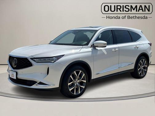 Platinum White 2024 Acura MDX Technology