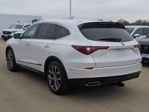 Platinum White 2024 Acura MDX Technology