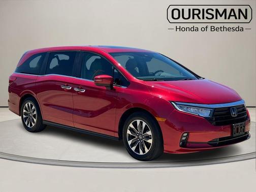 Radiant Red 2024 Honda Odyssey EX-L