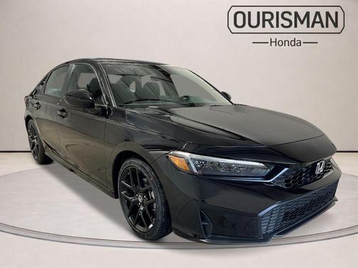 Black 2026 Honda Civic Sport