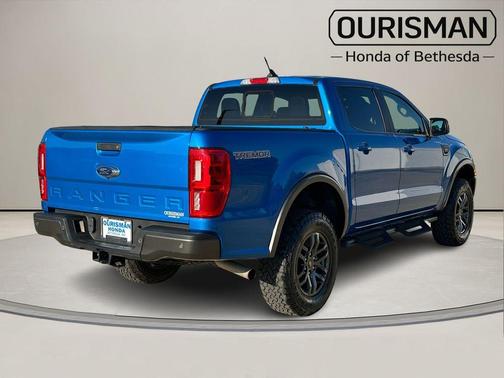 Blue Metallic 2021 Ford Ranger Lariat
