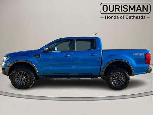 Blue Metallic 2021 Ford Ranger Lariat