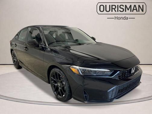Black 2026 Honda Civic Sport
