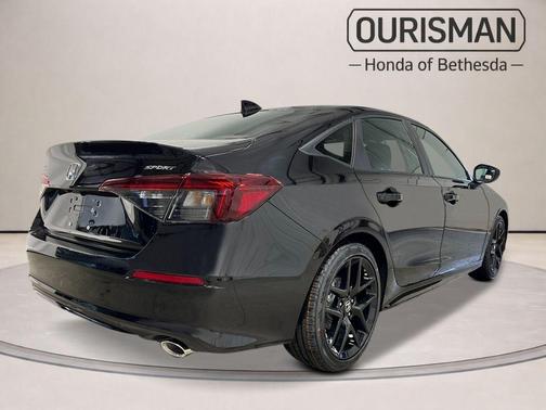 Black 2026 Honda Civic Sport
