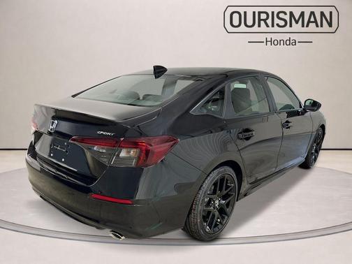 Black 2026 Honda Civic Sport