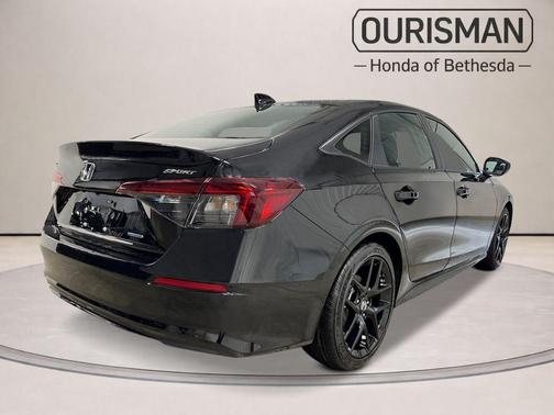 Black 2026 Honda Civic Hybrid Sport