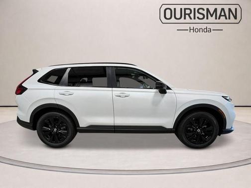 Platinum White Pearl 2026 Honda CR-V Hybrid Sport Touring