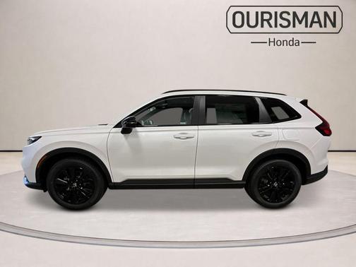 Platinum White Pearl 2026 Honda CR-V Hybrid Sport Touring