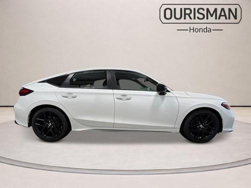 Platinum White 2026 Honda Civic Sport