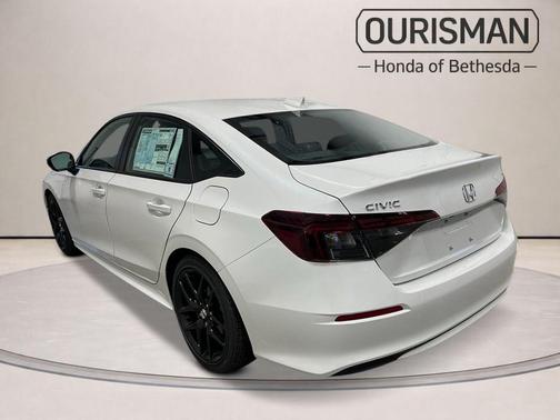 Platinum White Pearl 2026 Honda Civic Sport