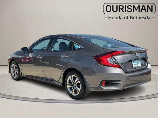 Gray 2018 Honda Civic LX