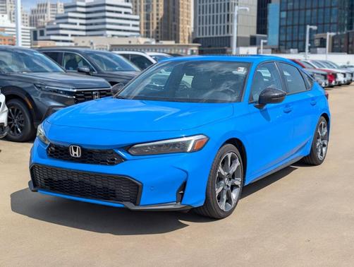 Boost Blue Pearl 2026 Honda Civic Hybrid Sport Touring