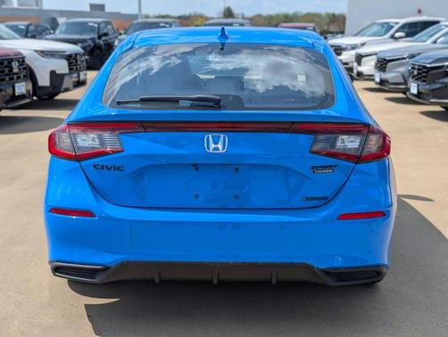 Boost Blue Pearl 2026 Honda Civic Hybrid Sport Touring
